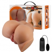 Карамельный мастурбатор-полуторс Emilia с вибрацией - Baile - в Рыбинске купить с доставкой