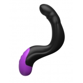 Черно-фиолетовый вибромассажёр простаты Hyper-Pulse P-Spot Massager - Pipedream - в Рыбинске купить с доставкой
