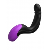 Черно-фиолетовый вибромассажёр простаты Hyper-Pulse P-Spot Massager - Pipedream - в Рыбинске купить с доставкой