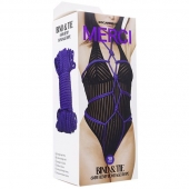 Фиолетовая верёвка для связывания и фиксации Bind Tie - 15,24 м. - Doc Johnson - купить с доставкой в Рыбинске