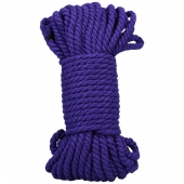 Фиолетовая верёвка для связывания и фиксации Bind Tie - 15,24 м. - Doc Johnson - купить с доставкой в Рыбинске