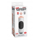 Мастурбатор-вагина Extreme Toyz Mega Grip Vibrating Stroker Mouth - Pipedream - в Рыбинске купить с доставкой