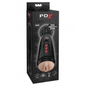 Мастурбатор-вагина с вибрацией Dirty Talk Starter Stroker - Pipedream - в Рыбинске купить с доставкой