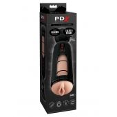 Мастурбатор-вагина с вибрацией Vibrating Mega Milker - Pipedream - в Рыбинске купить с доставкой