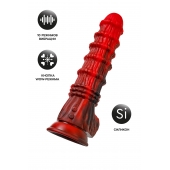 Силиконовый вибратор Monster Tops - 27 см. - ToyFa