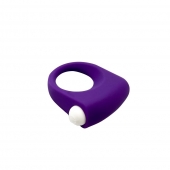 Фиолетовое эрекционное кольцо Puggle Vibrating Ring with Bullet - Adrien Lastic - в Рыбинске купить с доставкой