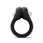Черное эрекционное кольцо Zippy Vibrating Ring With Bullet - Adrien Lastic - в Рыбинске купить с доставкой