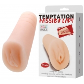 Телесный тугой мастурбатор-вагина Passion Lady - Baile - в Рыбинске купить с доставкой