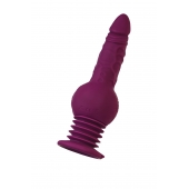 Фиолетовая мини-машина для секса Striker с пультом ДУ - 23,5 см. - ToyFa - купить с доставкой в Рыбинске