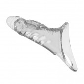 Прозрачная насадка на пенис - 22 см. - Baile - в Рыбинске купить с доставкой