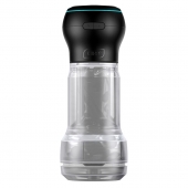 Набор PowerBlow   Feel Pocket Stroker Crystal: мастурбатор и интерактивная насадка - Kiiroo - в Рыбинске купить с доставкой