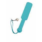 Голубой кожаный пэддл - 37 см. - Pecado - купить с доставкой в Рыбинске