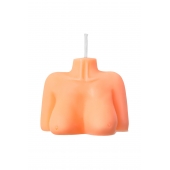 Оранжевая сувенирная свеча «Женский силуэт» - Pecado - купить с доставкой в Рыбинске