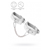 Белые мини-оковы со скруглёнными углами - Pecado - купить с доставкой в Рыбинске