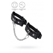 Черные мини-оковы со скруглёнными углами - Pecado - купить с доставкой в Рыбинске