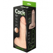 Телесный фаллоудлинитель с мошонкой Cock Next - 19 см. - LOVETOY (А-Полимер) - в Рыбинске купить с доставкой