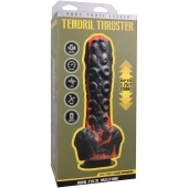 Черно-красная мини-машина на присоске Tendril Thruster - 21,6 см. - Doc Johnson - купить с доставкой в Рыбинске