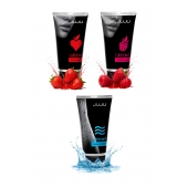 Набор из 3 лубрикантов JUJU (увлажняющий, клубника, малина) - JuJu - купить с доставкой в Рыбинске