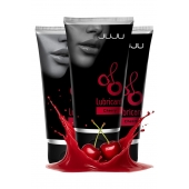 Набор из 3 съедобных лубрикантов JUJU со вкусом вишни - JuJu - купить с доставкой в Рыбинске
