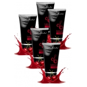 Набор из 5 съедобных лубрикантов JUJU со вкусом вишни - JuJu - купить с доставкой в Рыбинске