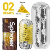 Мастурбатор Tenga Spinner DX 02 Bumps - Tenga - в Рыбинске купить с доставкой