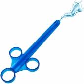 Синий шприц для введения лубриканта XL Lubricant Launcher - XR Brands - купить с доставкой в Рыбинске