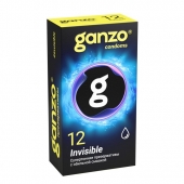 Супертонкие презервативы Ganzo Invisible - 12 шт. - Ganzo - купить с доставкой в Рыбинске