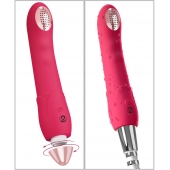 Малиновая насадка на душ с вибрацией Showers to orgasm - 20,1 см. - Orion - купить с доставкой в Рыбинске