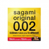 Презерватив увеличенного размера Sagami Original 0.02 XL-size - 1 шт. - Sagami - купить с доставкой в Рыбинске