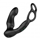 Черный двухмоторный массажер простаты Nexus Simul8 Wave Edition - Nexus Range - в Рыбинске купить с доставкой