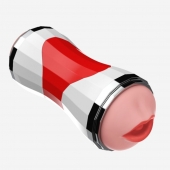 Двусторонний мастурбатор в колбе Power Grip Cup - вагина и ротик - Boys of Toys - в Рыбинске купить с доставкой