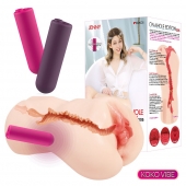 Мастурбатор-вагина с вибрацией Jenny Onahole edition 005 - KOKOS - в Рыбинске купить с доставкой