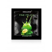 Саше съедобной оральной смазки OraLove с ароматом фейхоа - 3 гр. - Биоритм - купить с доставкой в Рыбинске