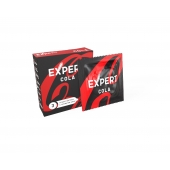 Презервативы с ароматом колы Expert Cola - 3 шт. - Expert - купить с доставкой в Рыбинске