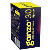 Ароматизированные презервативы Ganzo Juice - 30 шт. - Ganzo - купить с доставкой в Рыбинске