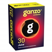 Ароматизированные презервативы Ganzo Juice - 30 шт. - Ganzo - купить с доставкой в Рыбинске