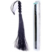 Черная силиконовая плеть - 37 см. - Boys of Toys - купить с доставкой в Рыбинске