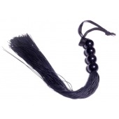 Черная силиконовая плеть - 37 см. - Boys of Toys - купить с доставкой в Рыбинске