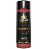 Массажное масло с согревающим эффектом Massage Oil Warming - 100 мл. - HOT - купить с доставкой в Рыбинске