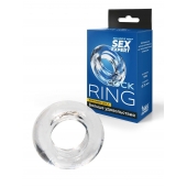 Прозрачное эрекционное кольцо-бублик - Sex Expert - в Рыбинске купить с доставкой