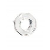 Прозрачное эрекционное кольцо в форме гайки - Sex Expert - в Рыбинске купить с доставкой