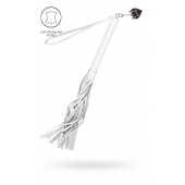 Белая кожаная плеть - 50 см. - Pecado - купить с доставкой в Рыбинске