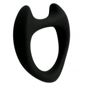 Черное эрекционное кольцо с рожками Wooomy Toro M - Adrien Lastic - в Рыбинске купить с доставкой