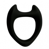 Черное эрекционное кольцо с рожками Wooomy Toro M - Adrien Lastic - в Рыбинске купить с доставкой