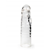 Прозрачная закрытая насадка на член - 15 см. - Sex Expert - в Рыбинске купить с доставкой