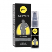 Пролонгатор-сыворотка pjur Superhero Delay Serum - 20 мл. - Pjur - купить с доставкой в Рыбинске