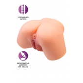 Телесный реалистичный мастурбатор-полуторс с 2 любовными входами - No Name - в Рыбинске купить с доставкой