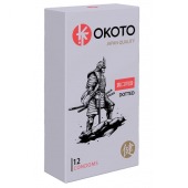Точечные презервативы OKOTO Dotted - 12 шт. - Sitabella - купить с доставкой в Рыбинске