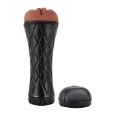 Коричневый мастурбатор-вагина Marly - Dream Toys - в Рыбинске купить с доставкой