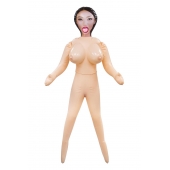 Телесная надувная секс-кукла с пышным бюстом - NMC - в Рыбинске купить с доставкой